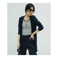 【UVケア/接触冷感】マルチ機能 シアー ロング カーディガン