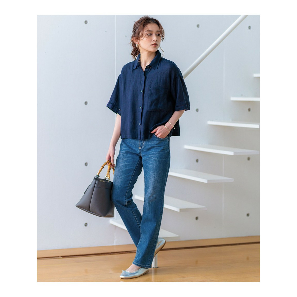 【CLASSY.6月号掲載/杏さん着用】23区DENIM ボーイフィット パンツ17