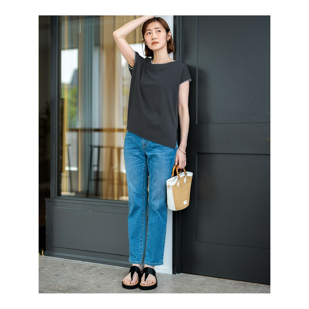 【CLASSY.6月号掲載/杏さん着用】23区DENIM ボーイフィット パンツ7