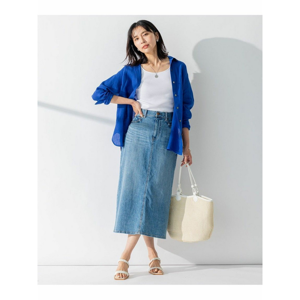 【洗える】23区DENIM ストレッチデニム スカート11