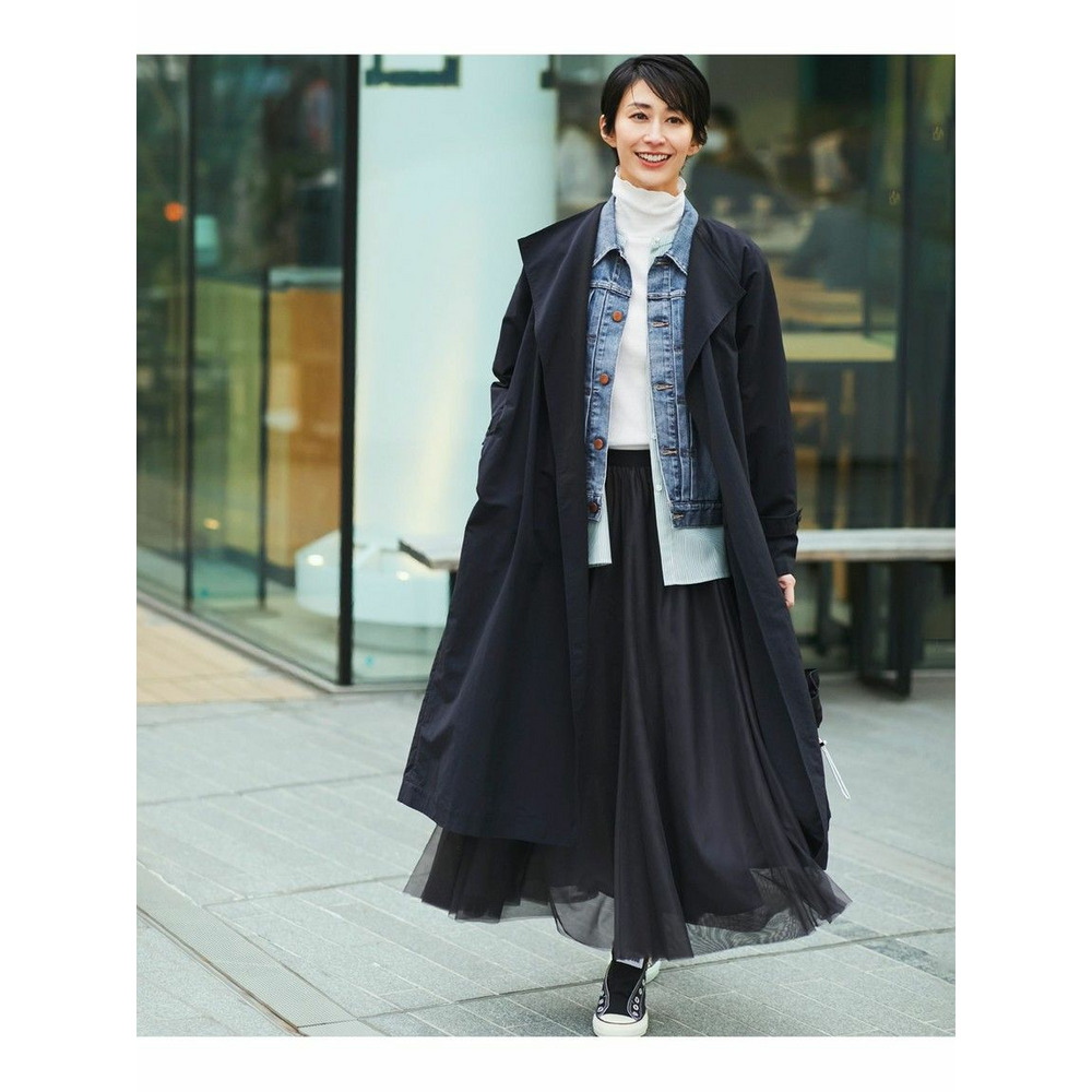 【洗える】23区DENIM ストレッチ ジャケット8