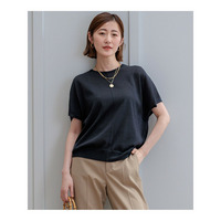 【洗える】クリスピーシアールレックス フレンチスリーブ プルオーバー