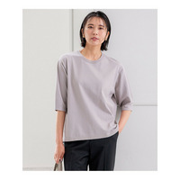 【ご好評につきカラー追加/洗える】ヴィスコースストレッチ バックデザイン ニット