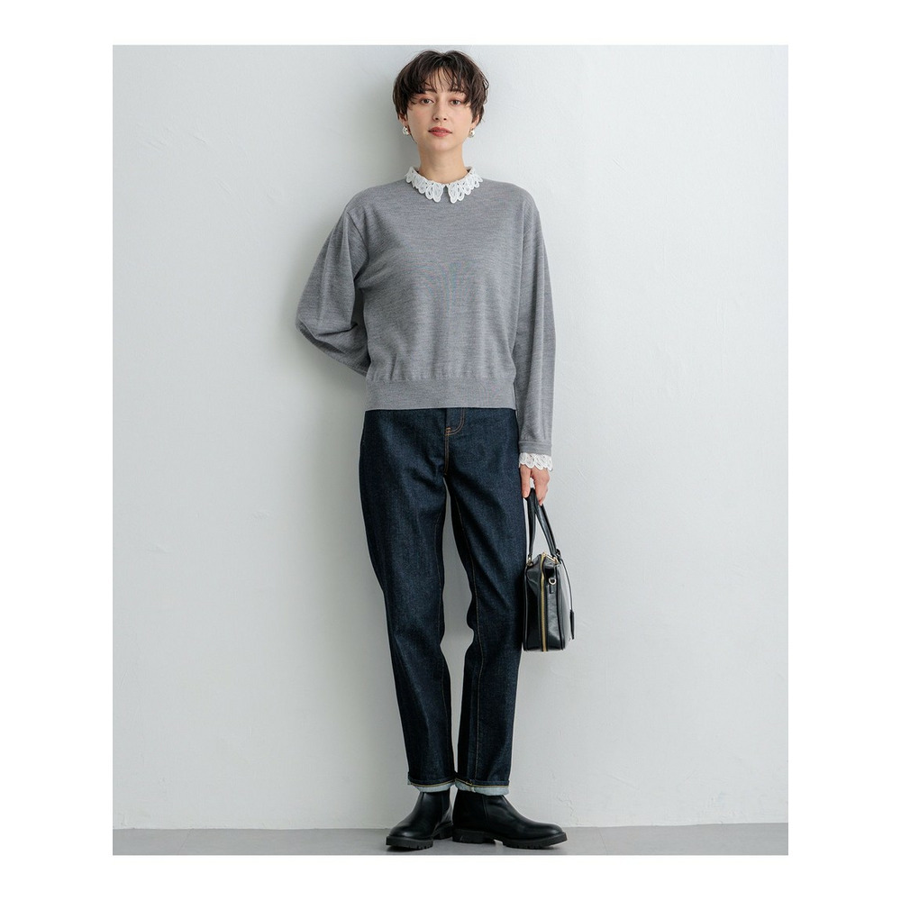 【洗える】23区DENIM ボーイズテーパード パンツ29