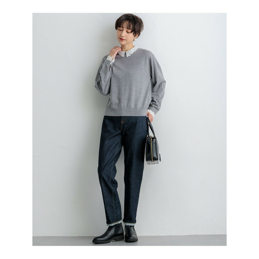 【洗える】23区DENIM ボーイズテーパード パンツ30