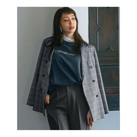 【洗える】ライトコットンテリー ロゴ カットソー