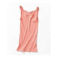 【新色追加/見上愛さん着用】オーガニック コットンリブ タンクトップ