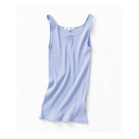 【新色追加/見上愛さん着用】オーガニック コットンリブ タンクトップ