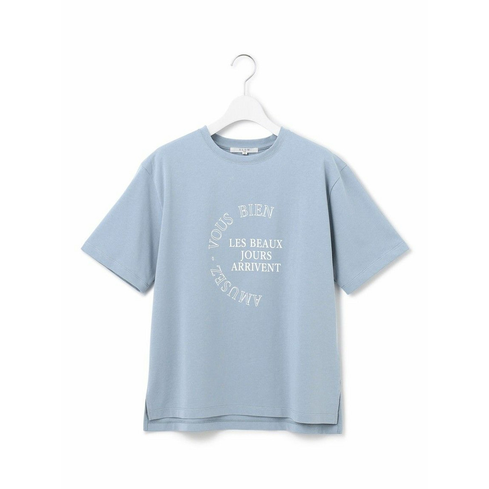 【SLOW/一部店舗限定】エフォートレス プリントTシャツ17