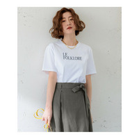 FOLKLORE ロゴTシャツ