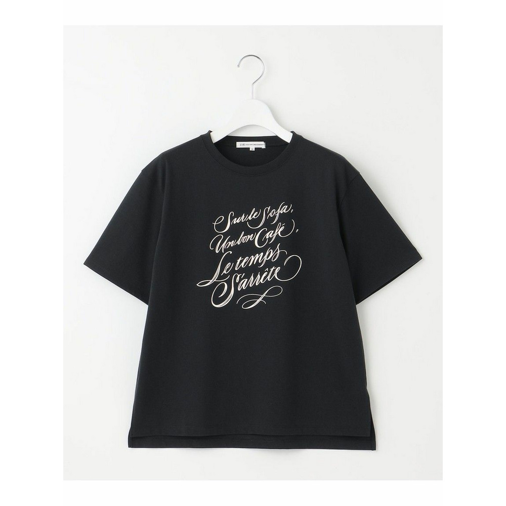 【井波麻里衣さんコラボ】カリグラフィー プリント Tシャツ10