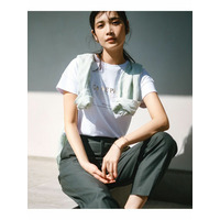 【UVカット/洗える】CA ME PLAIT ロゴTシャツ