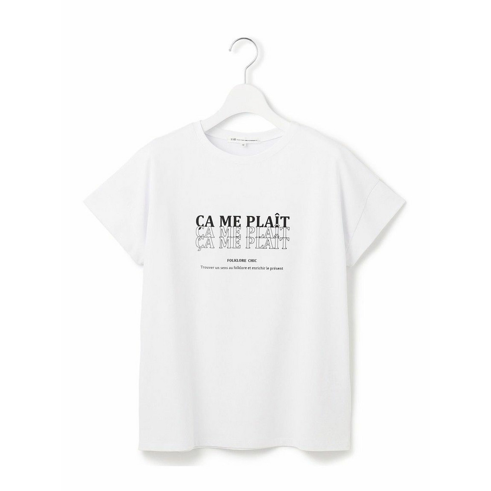 【UVカット/洗える】CA ME PLAIT ロゴTシャツ11