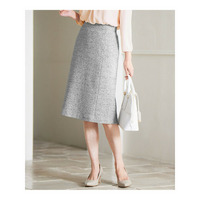 【セットアップ対応】シャインツイードストレッチ スカート