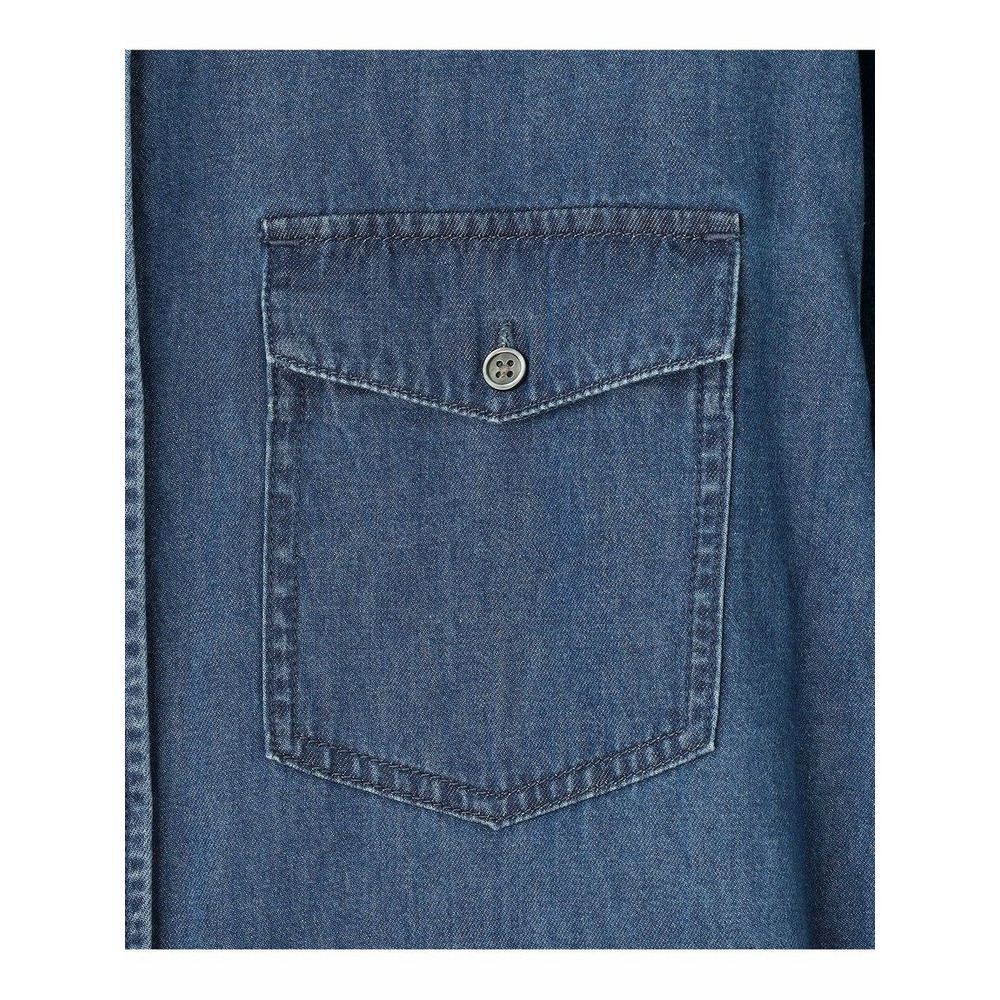 【Oggi4月号掲載/洗える】23区DENIM ライトダンガリー シャツワンピース14