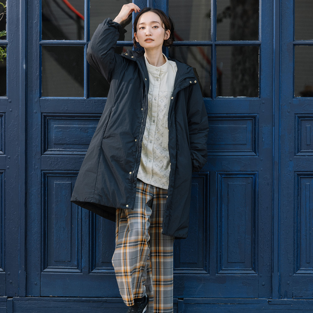 21号(6L~) コーデュロイエンブロイダリーシャツ6