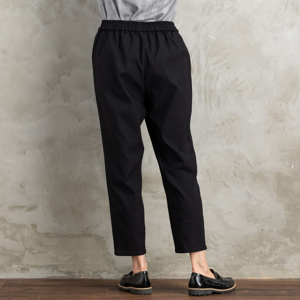 21号(6L~) ハイテンション裏起毛テーパードパンツ12