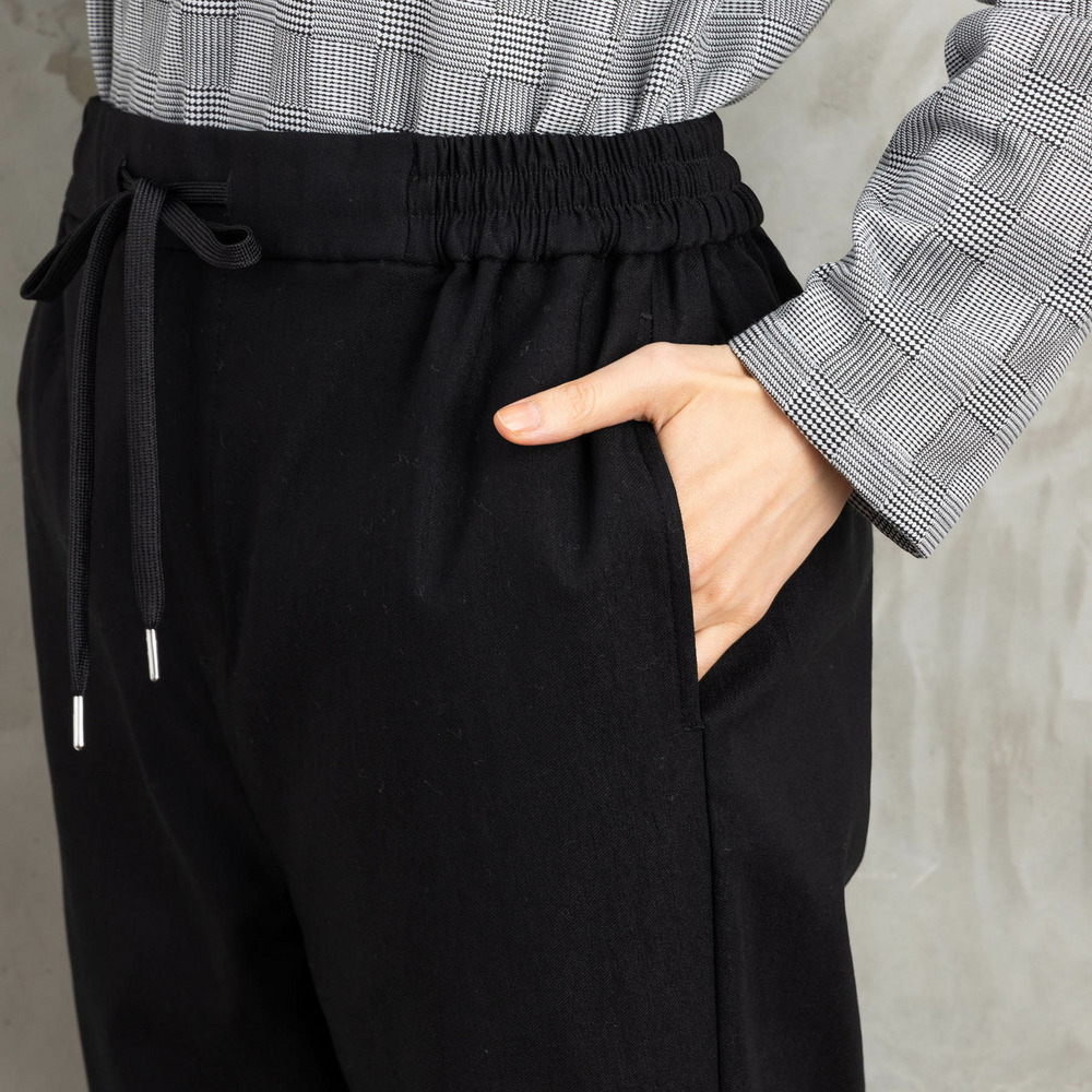 21号(6L~) ハイテンション裏起毛テーパードパンツ14