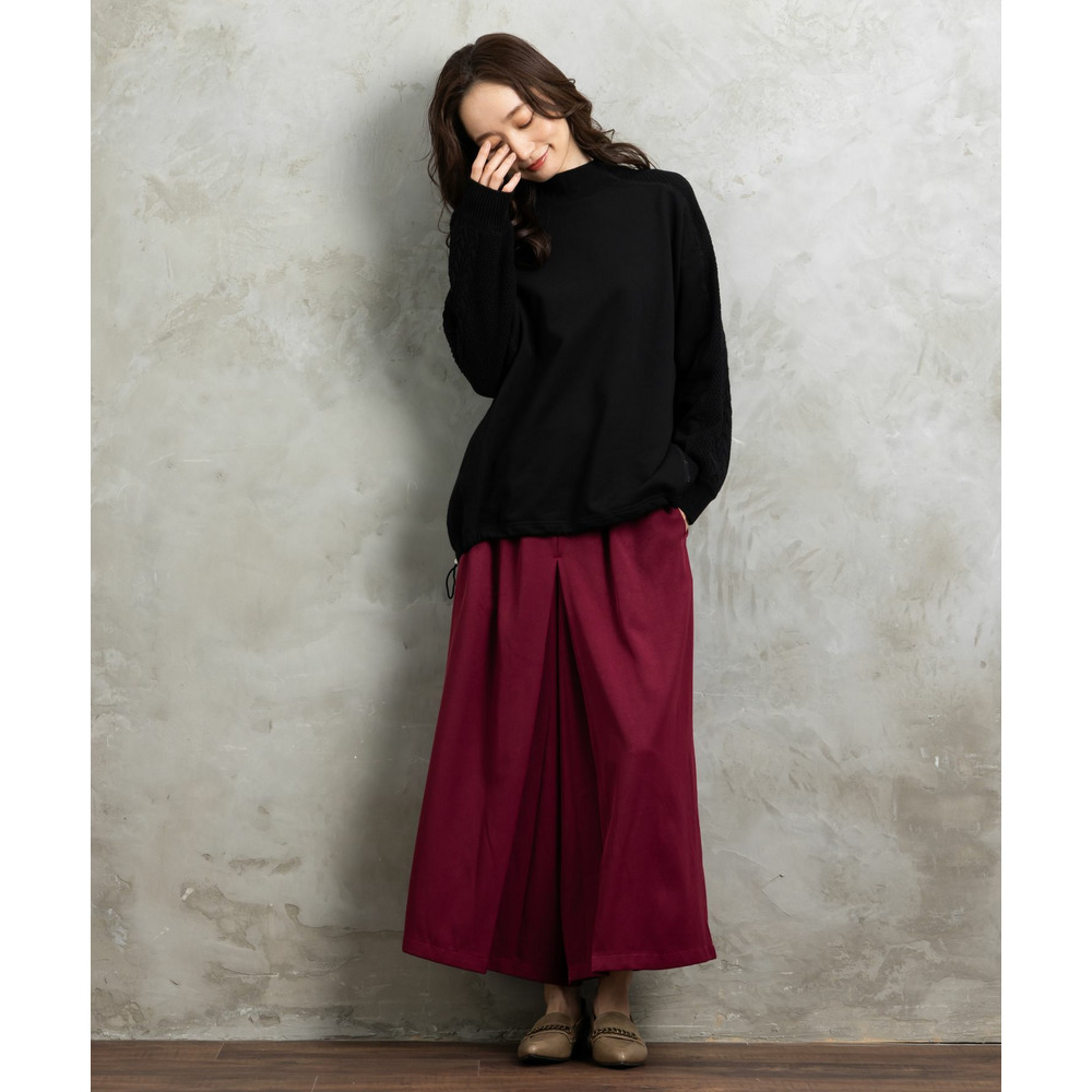 21号(6L~) タックワイドパンツ15