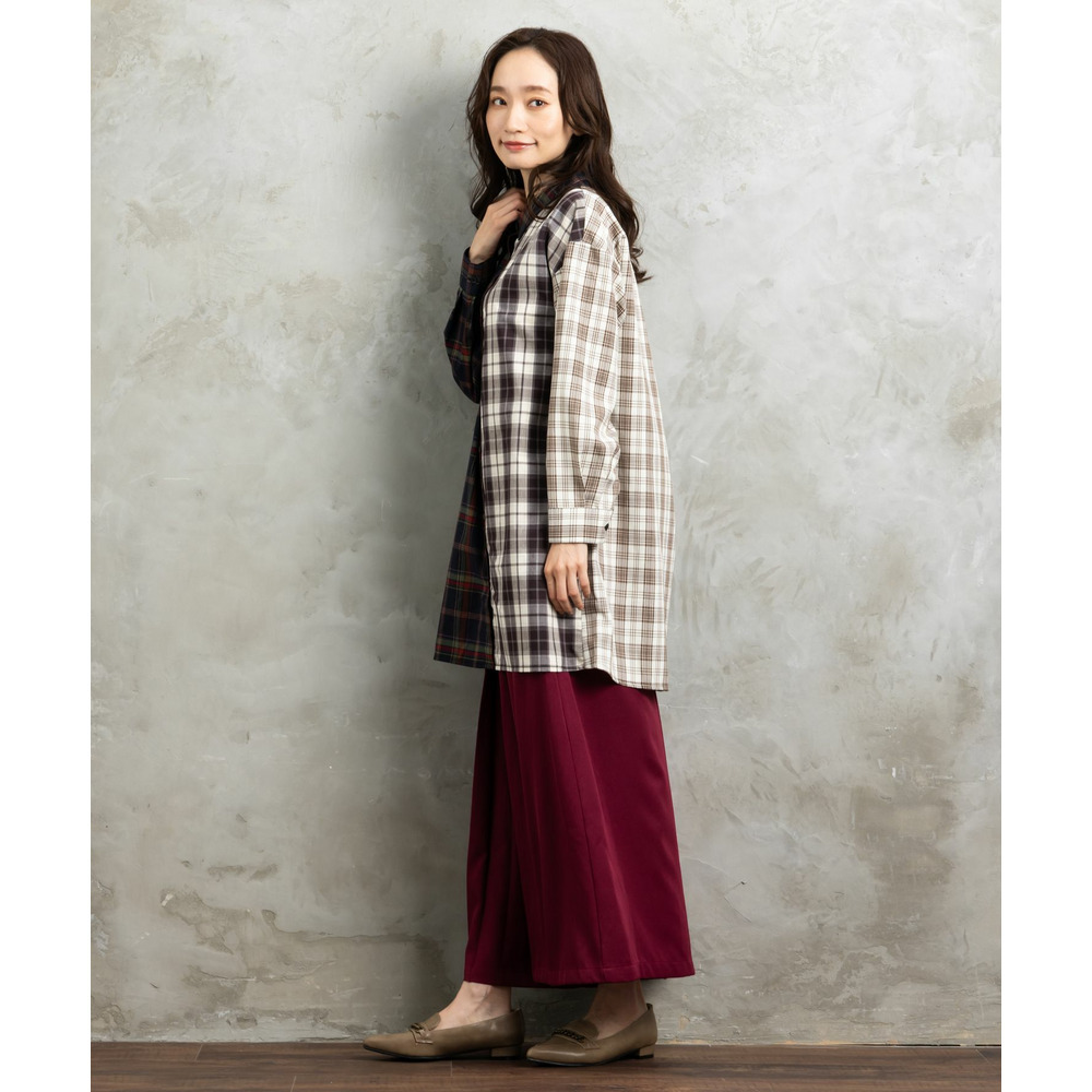 21号(6L~) タックワイドパンツ16