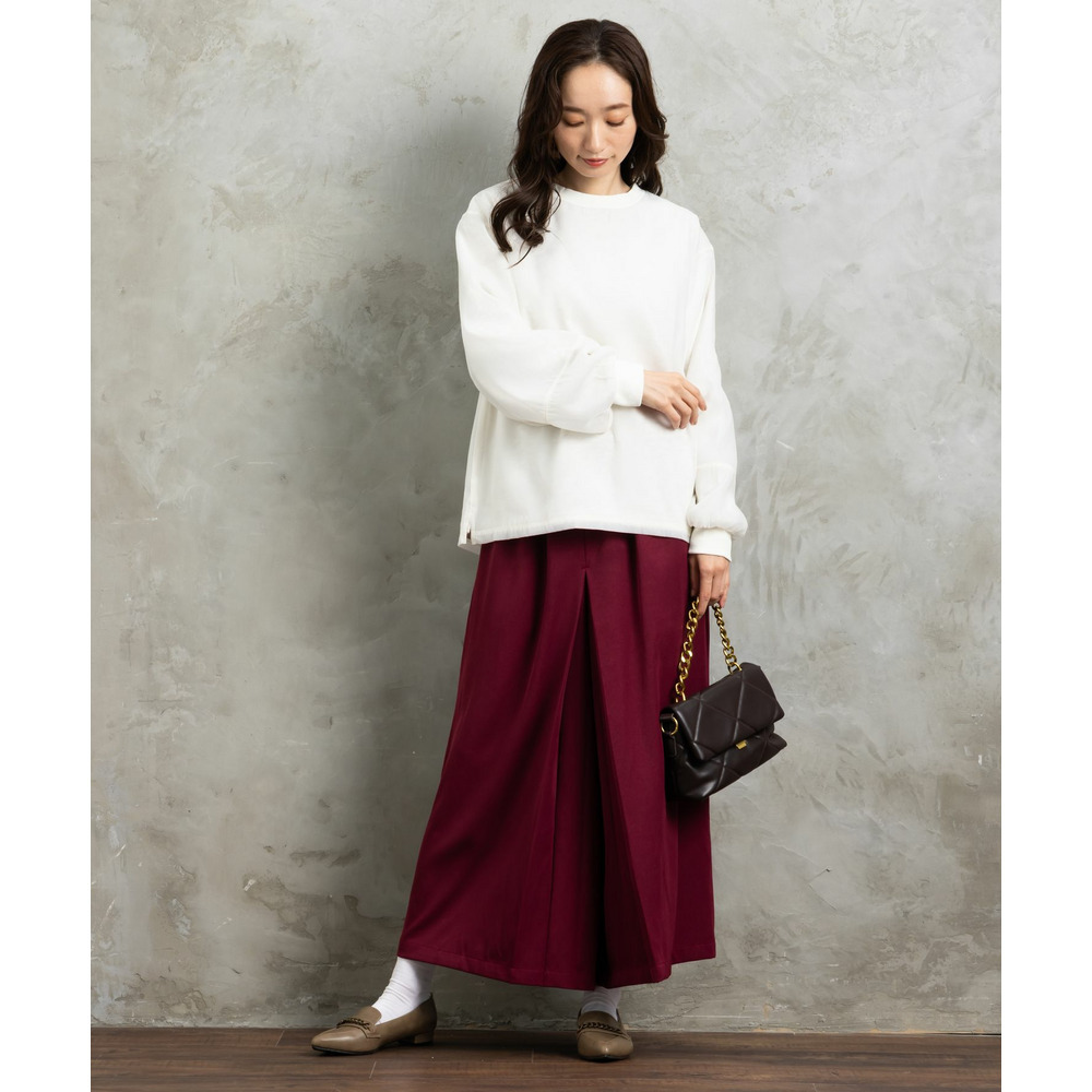 21号(6L~) タックワイドパンツ18