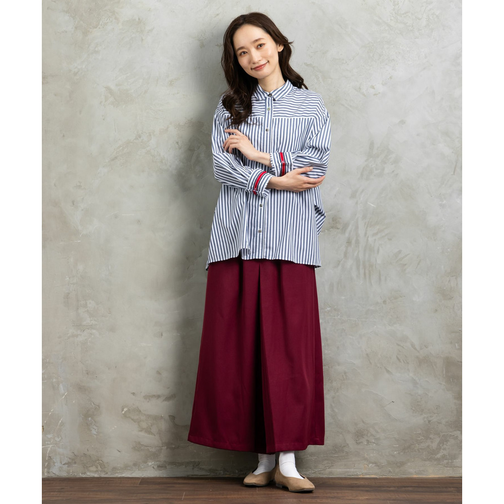 21号(6L~) タックワイドパンツ19