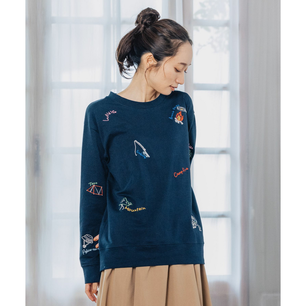 21号(6L~) レッツキャンピングスウェット1