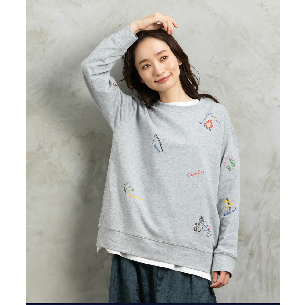 21号(6L~) レッツキャンピングスウェット1