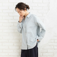 【sabstreet bis】【web限定】【大きいサイズ】 15号(3L) イージーケアキーネックシャツ