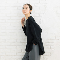 【sabstreet bis】【web限定】15号(3L) 【USAコットン】ラウンドヘムロンT