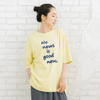 【sabstreet bis】【web限定】15号(3L) サガラロゴ刺繍5分丈プルオーバー