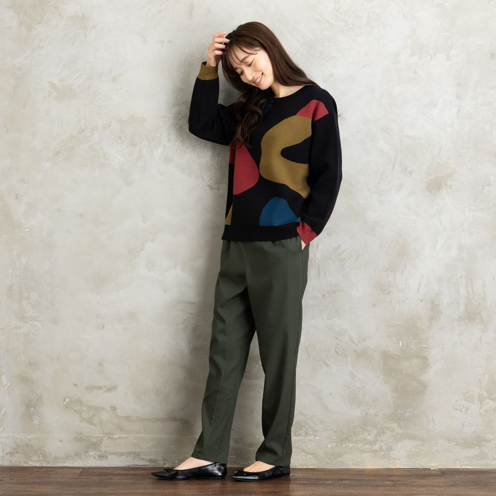 ハイテンションテーパードパンツ13