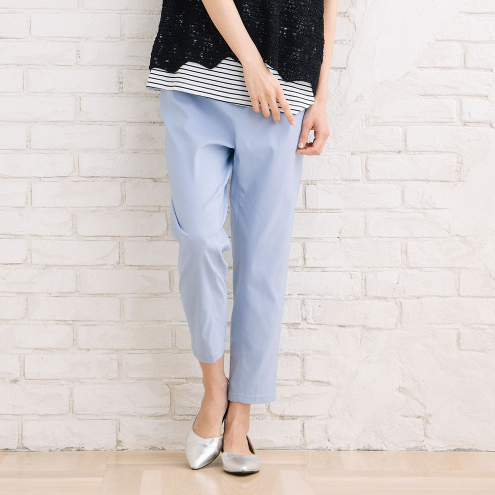 【大きいサイズ】 21号(6L～) ドライハイテンションテーパードパンツ