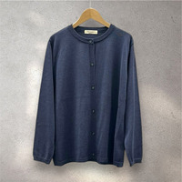 15号・19号(3L・5L) [MADE IN JAPAN]ラメプレーティングニットカーディガン