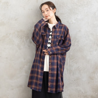 【sabstreet bis】【web限定】15号(3L) アソートチェックWポケットワンピース