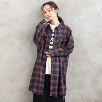 【sabstreet bis】【web限定】15号(3L) アソートチェックWポケットワンピース