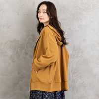 【sabstreet bis】【web限定】15号(3L) ダンボールジップパーカー