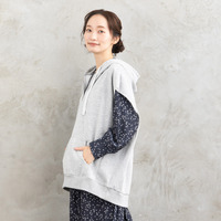 【sabstreet bis】【web限定】15号(3L) 裏毛フーディーベスト