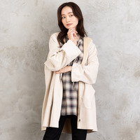 【sabstreet bis】【web限定】フェイクスェードZIPコート