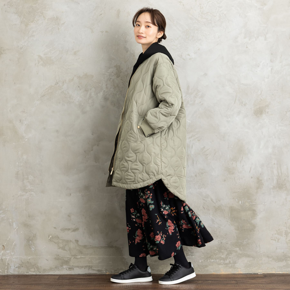 【sabstreet bis】【web限定】 キルトロングMA-110