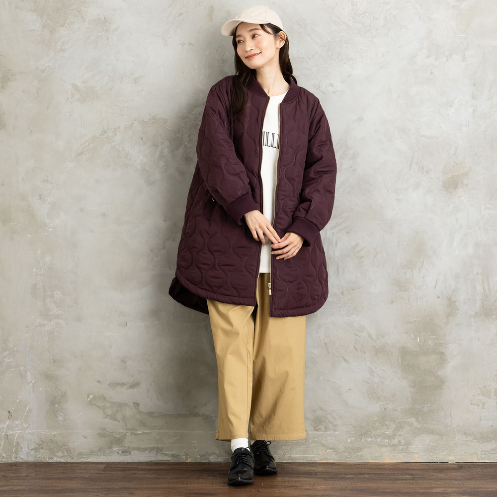 【sabstreet bis】【web限定】 キルトロングMA-13