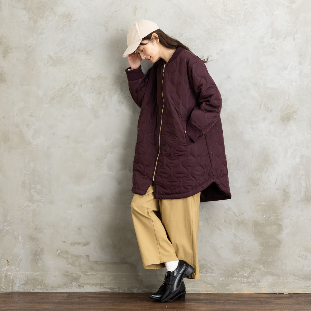 【sabstreet bis】【web限定】 キルトロングMA-14