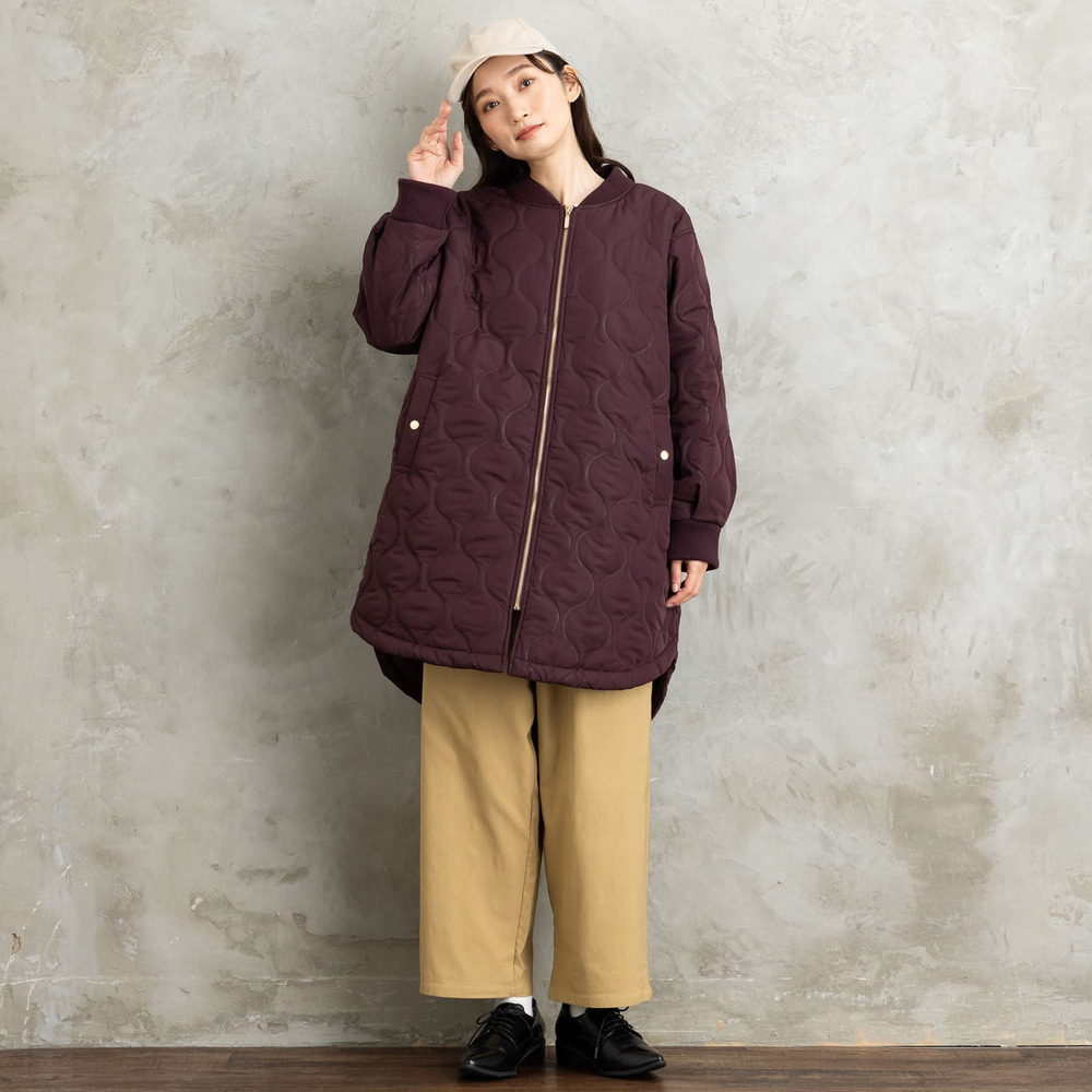 【sabstreet bis】【web限定】 キルトロングMA-15