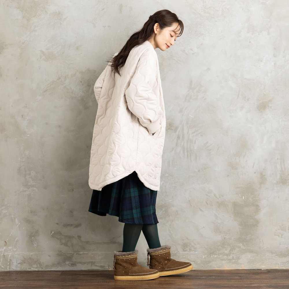 【sabstreet bis】【web限定】 キルトロングMA-18