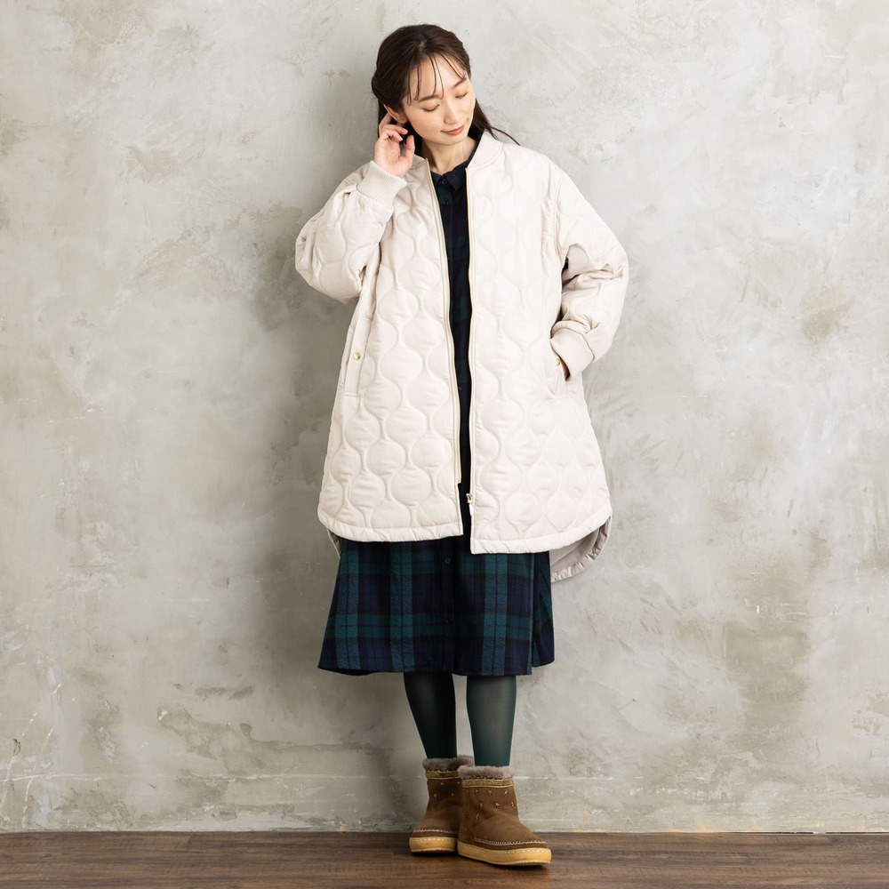 【sabstreet bis】【web限定】 キルトロングMA-19