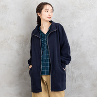 【sabstreet bis】【web限定】 【アンチピリング】スタンドカラージップブルゾン