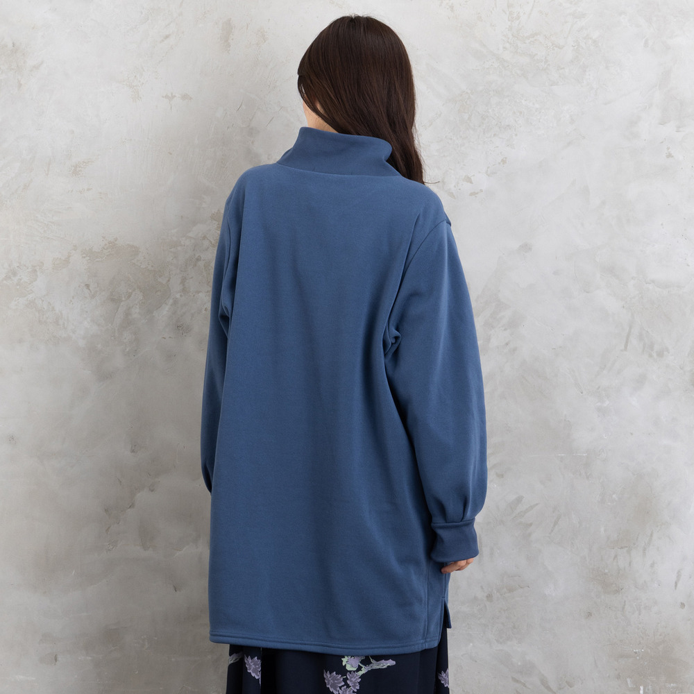 【sabstreet bis】【web限定】 【アンチピリング】スタンドカラージップブルゾン13