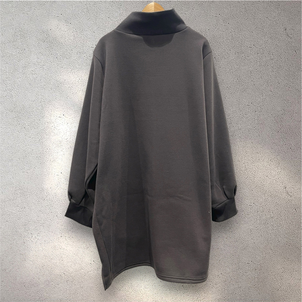 【sabstreet bis】【web限定】 【アンチピリング】スタンドカラージップブルゾン2