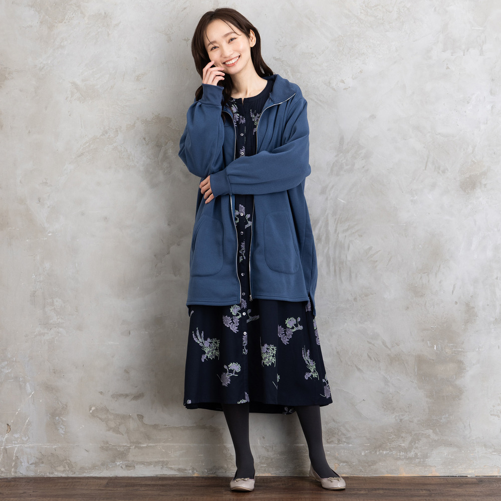 【sabstreet bis】【web限定】 【アンチピリング】スタンドカラージップブルゾン5