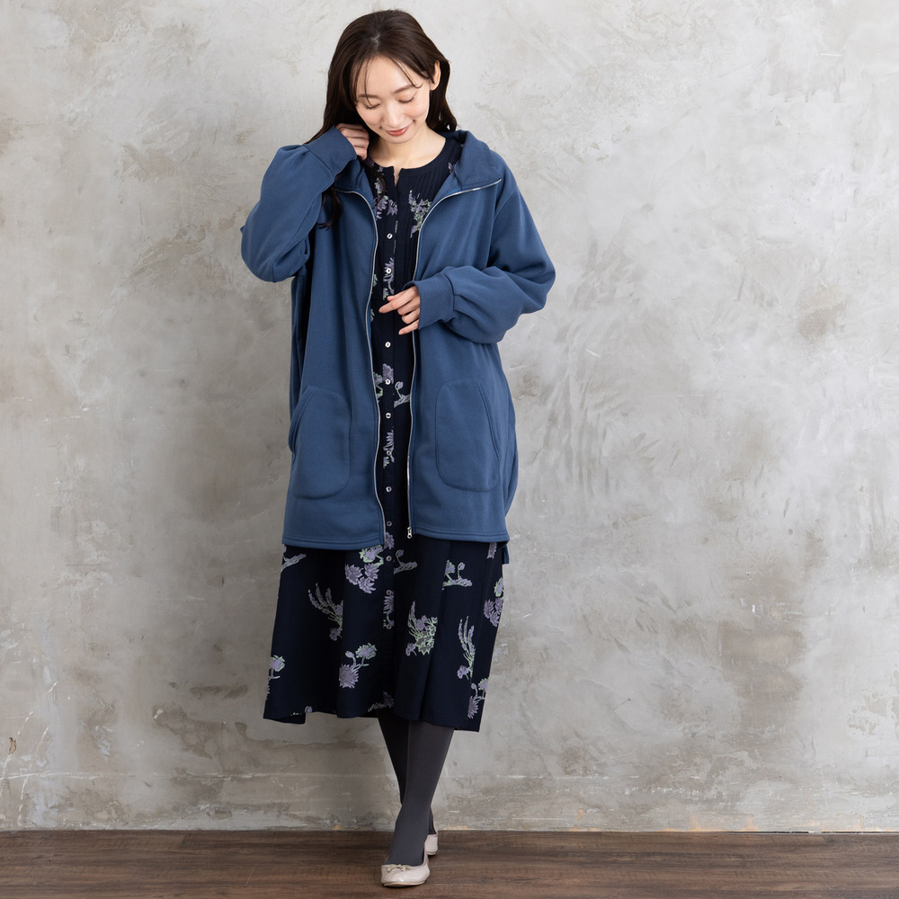 【sabstreet bis】【web限定】 【アンチピリング】スタンドカラージップブルゾン6